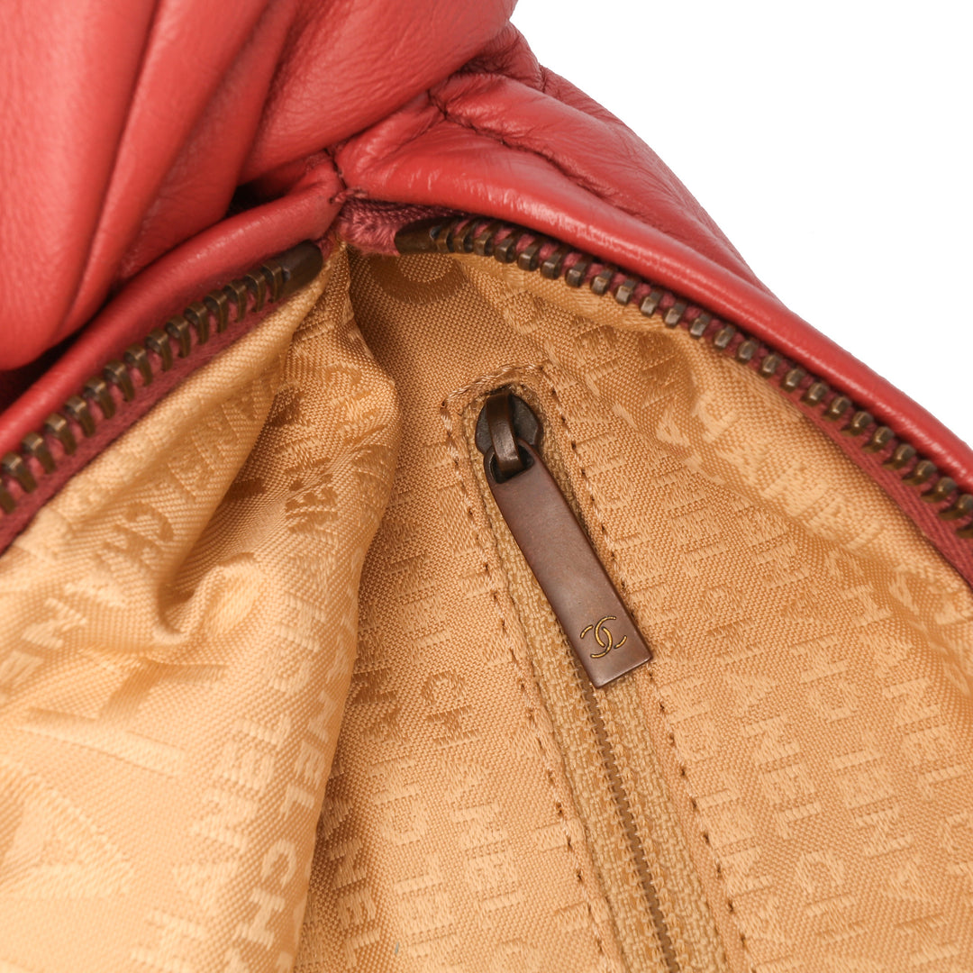 Lambskin CC Ring Hobo Red - Gaby Paris