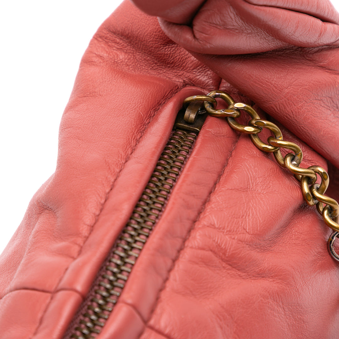 Lambskin CC Ring Hobo Red - Gaby Paris