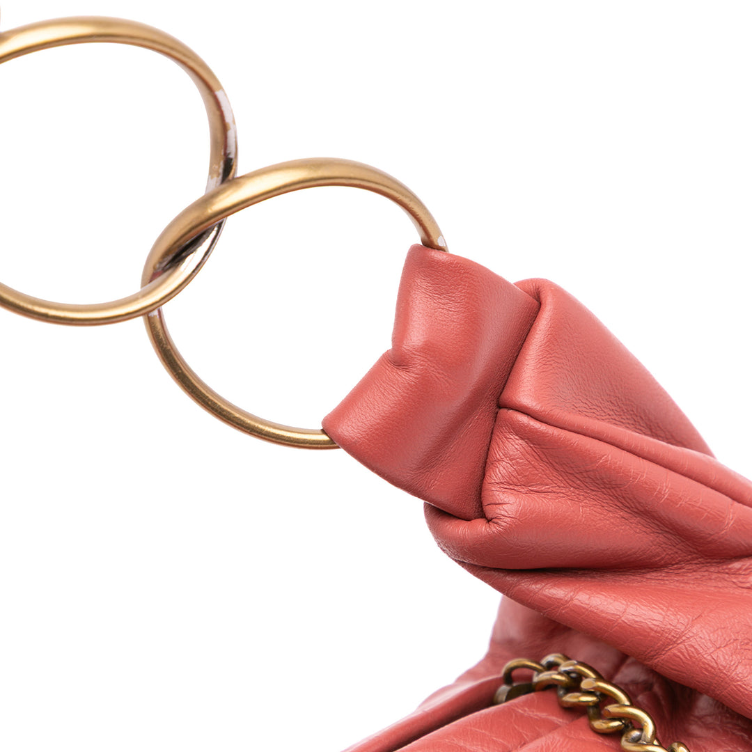 Lambskin CC Ring Hobo Red - Gaby Paris