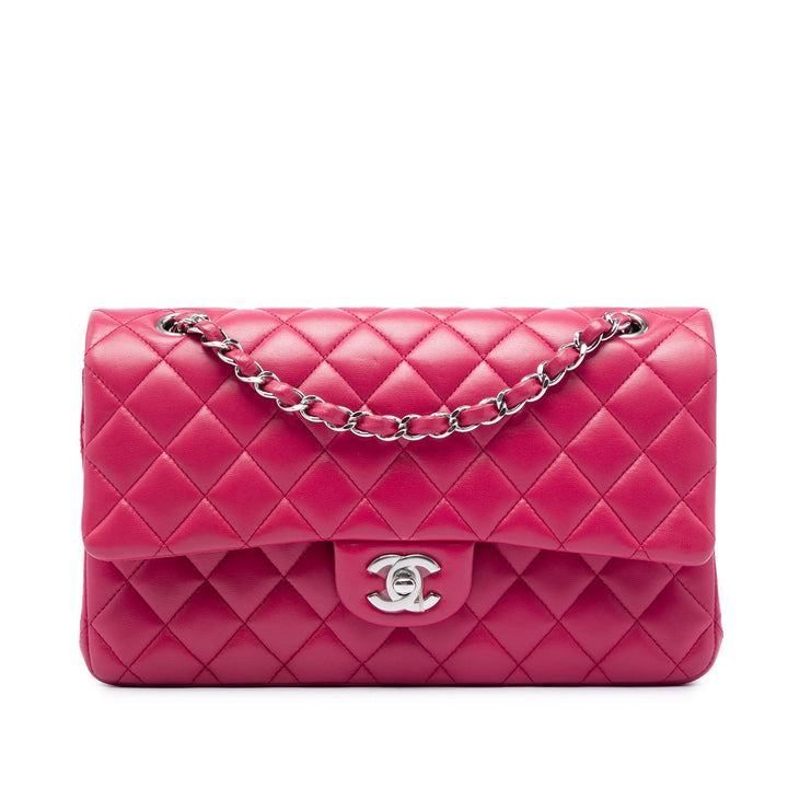 Chanel Classic Double rabat Moyen Cuir d'agneau