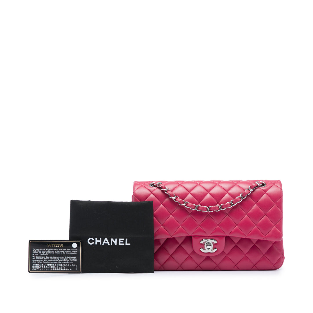 Chanel Classic Double rabat Moyen Cuir d'agneau