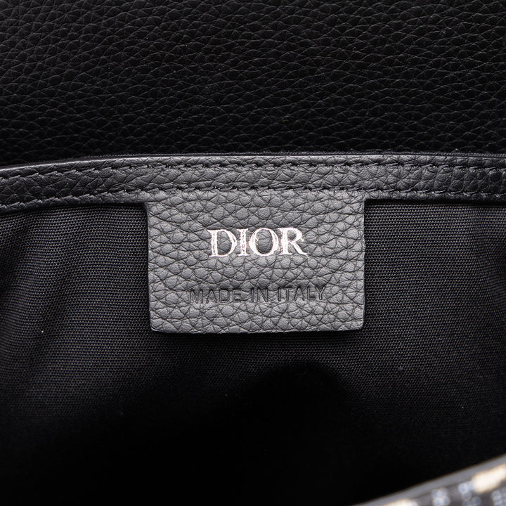 Dior Saddle Sac à dos Oblique Bleu – vue 5 – GABY PARIS