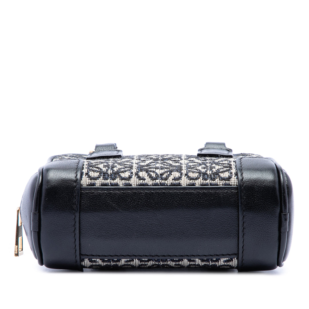 LOEWE Nano Anagram Toile Amazona Sac