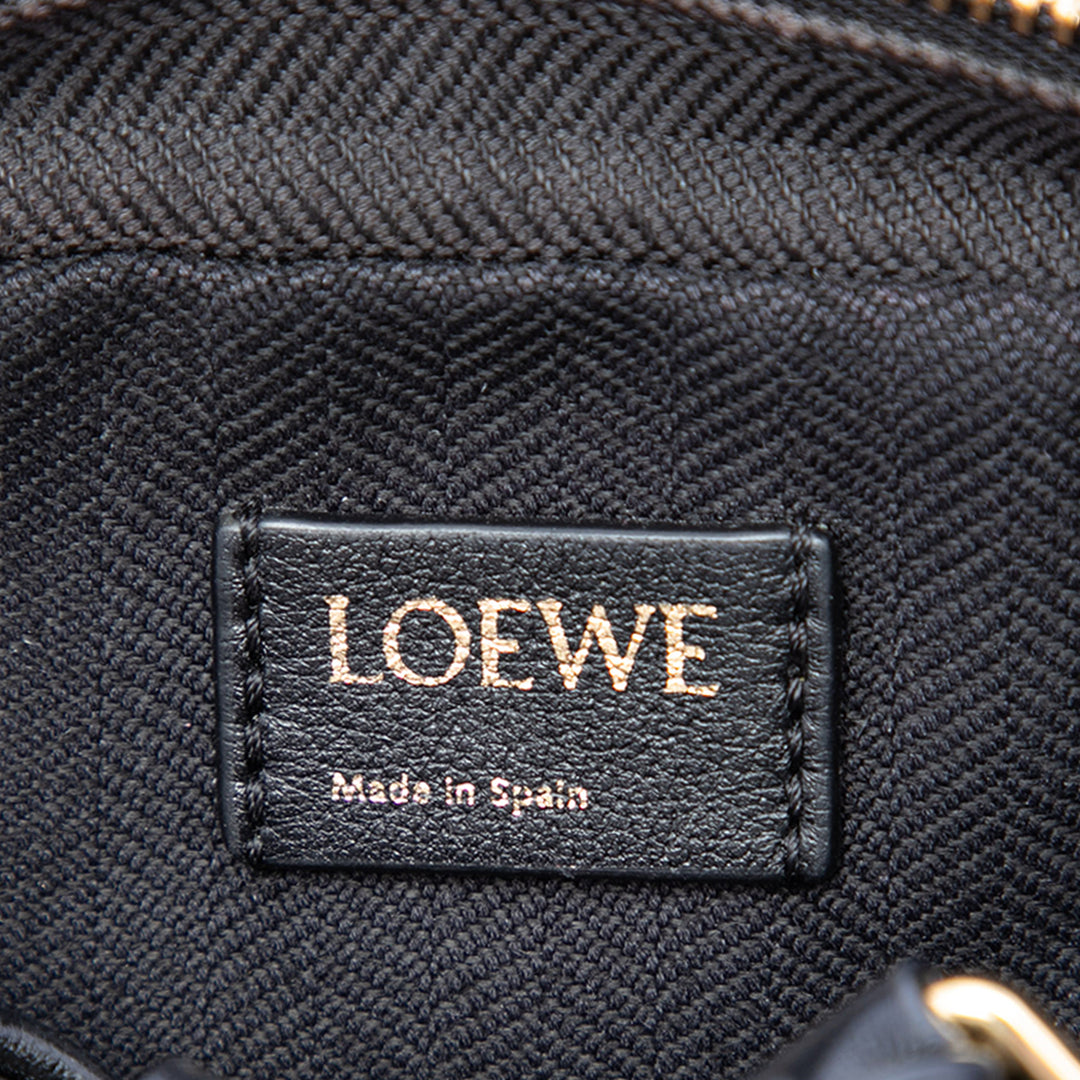 LOEWE Nano Anagram Toile Amazona Sac