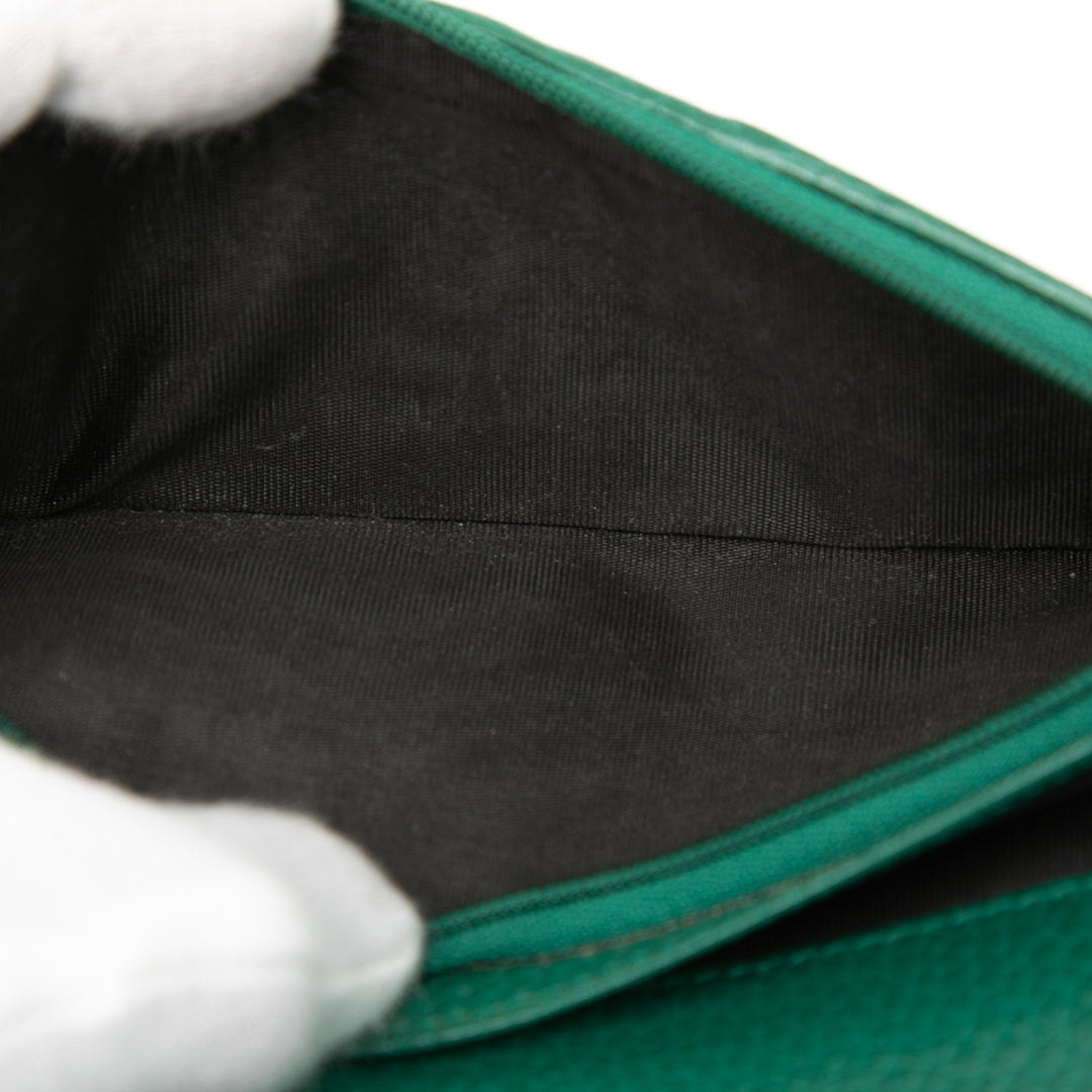Gucci Cuir de veau Interlocking G Bifold Portefeuille long