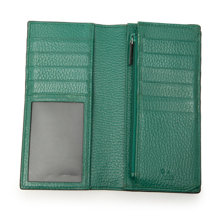 Gucci Cuir de veau Interlocking G Bifold Portefeuille long