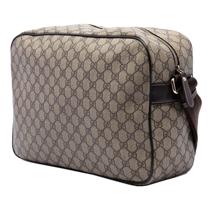 Gucci Sac bandoulière GG Supreme Beige – vue 2 – GABY PARIS