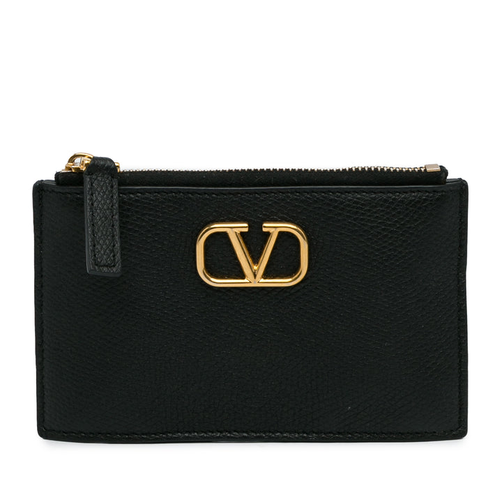 Leather Cardholder Black - Gaby Paris