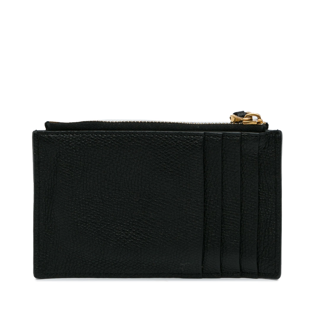 Leather Cardholder Black - Gaby Paris