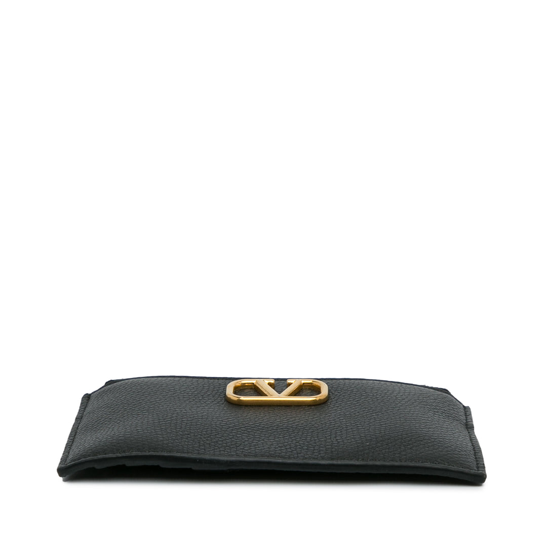 Leather Cardholder Black - Gaby Paris