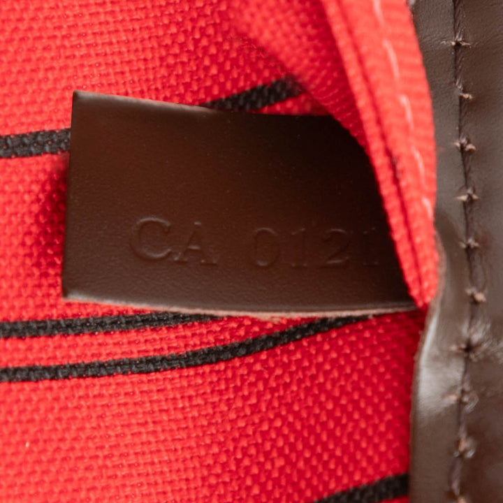 Louis Vuitton Neverfull MM Damier Ébène Marron – vue 6 – GABY PARIS