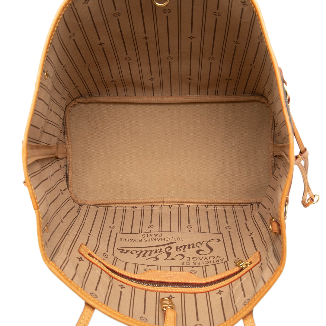 Louis Vuitton Neverfull MM Monogram Marron