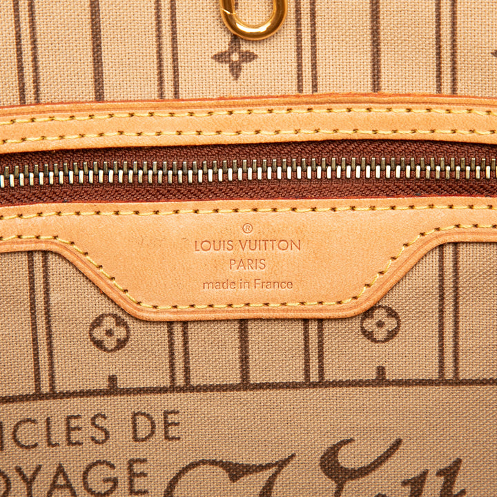 Louis Vuitton Neverfull MM Monogram Marron