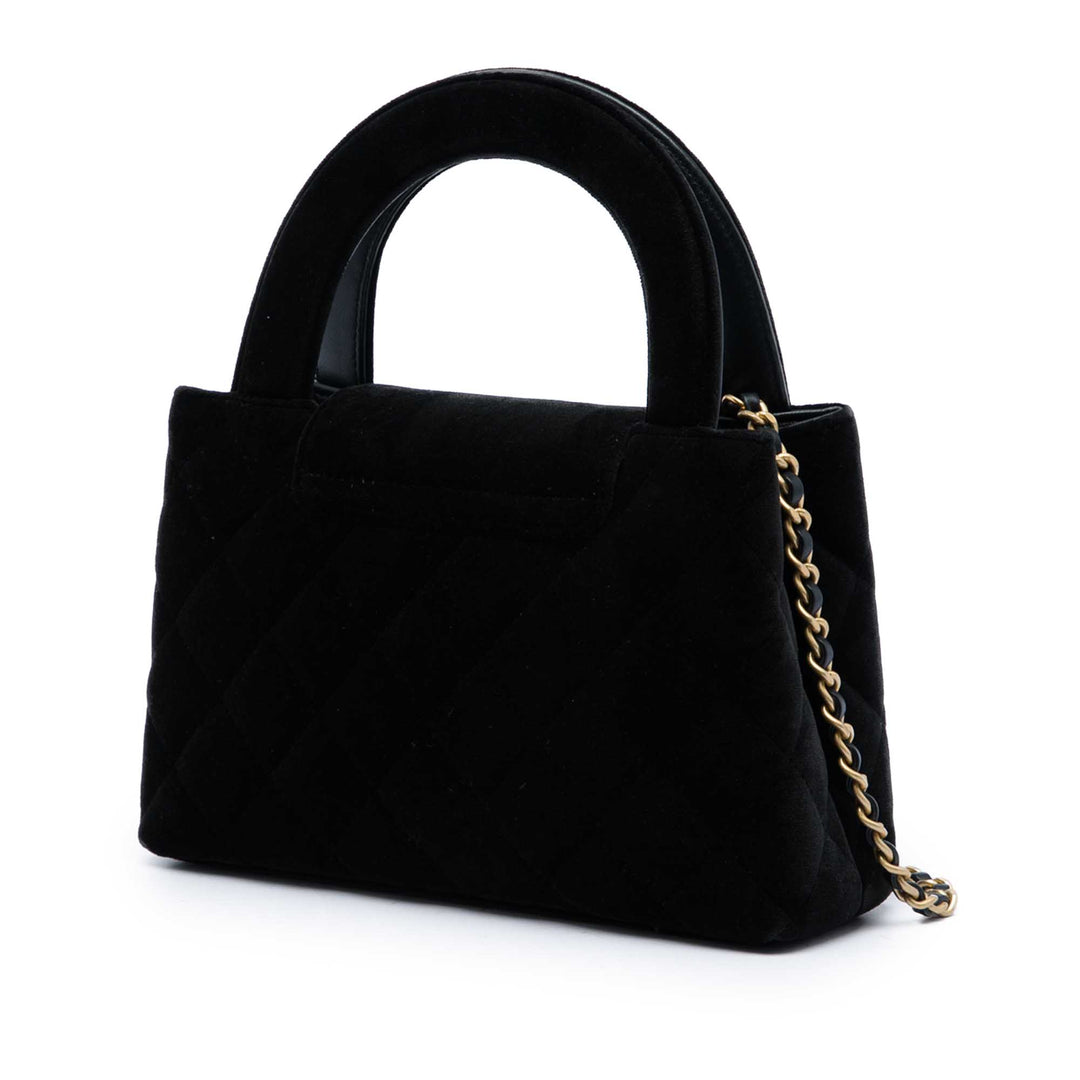 Chanel Kelly Cabas Nano Noir – vue 2 – GABY PARIS