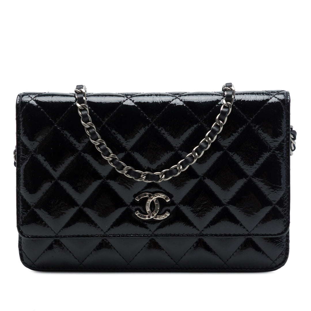 Chanel Paris Dallas CC Matelassé de chèvre Wallet on Chain Cuir de chèvre