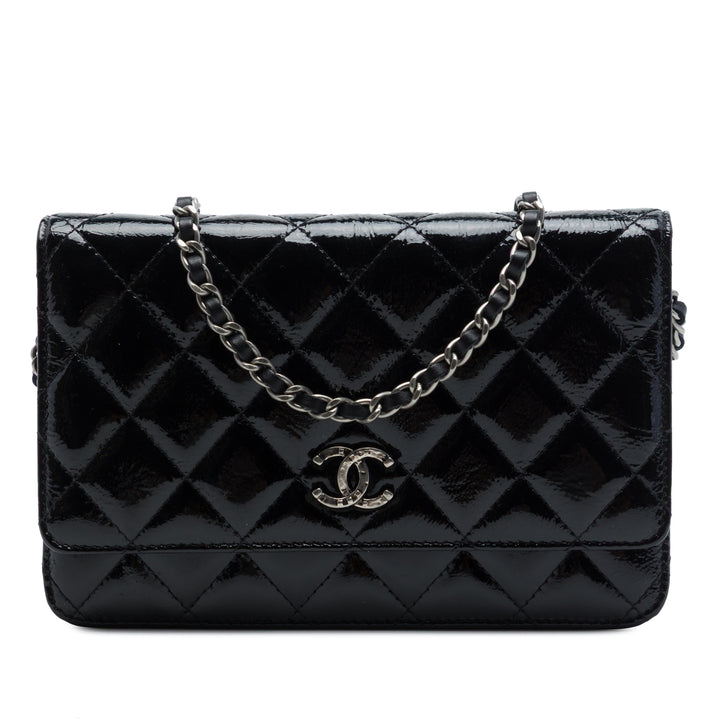 Chanel Paris Dallas CC Matelassé de chèvre Wallet on Chain Cuir de chèvre