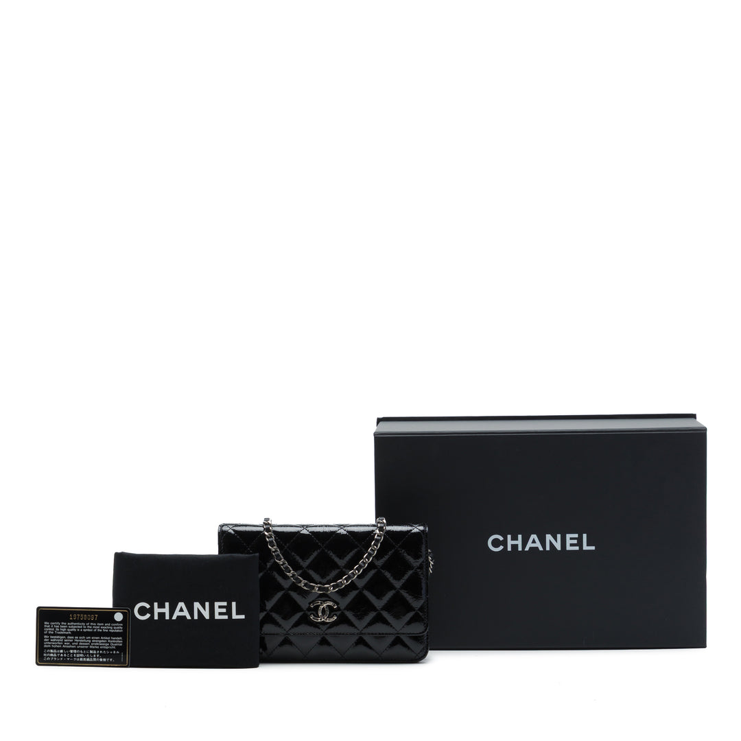 Chanel Paris Dallas CC Matelassé de chèvre Wallet on Chain Cuir de chèvre