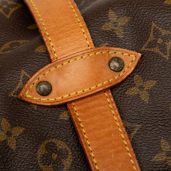 Louis Vuitton Saumur 43 Toile Monogram