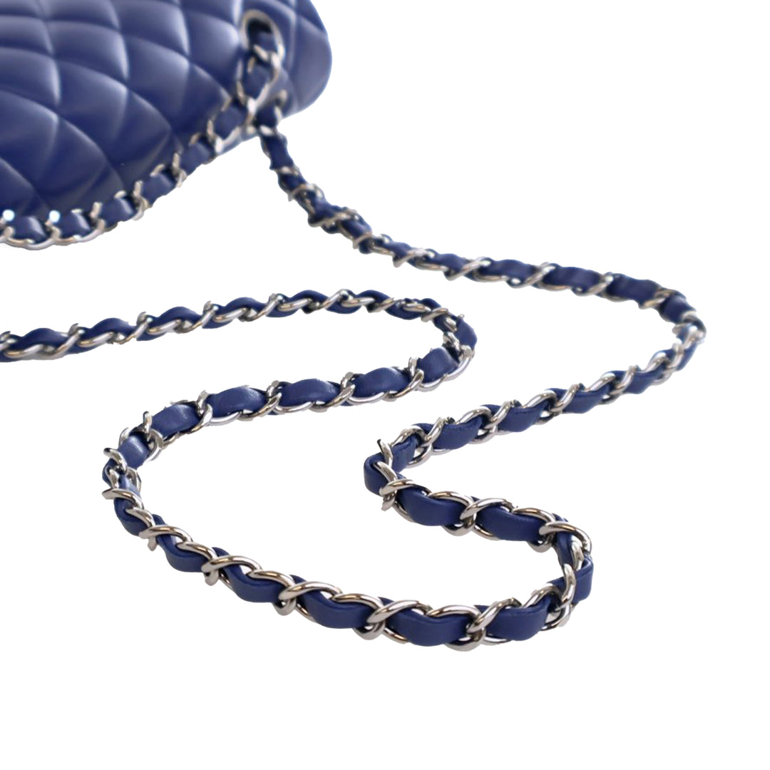 Chanel Medium Classic Cuir d’agneau Double rabat