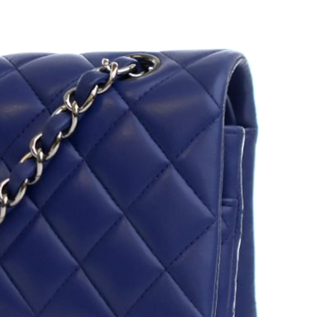 Chanel Medium Classic Cuir d’agneau Double rabat