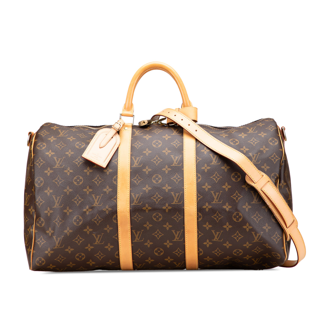 Monogram Keepall Bandouliere 50 Brown - Gaby Paris
