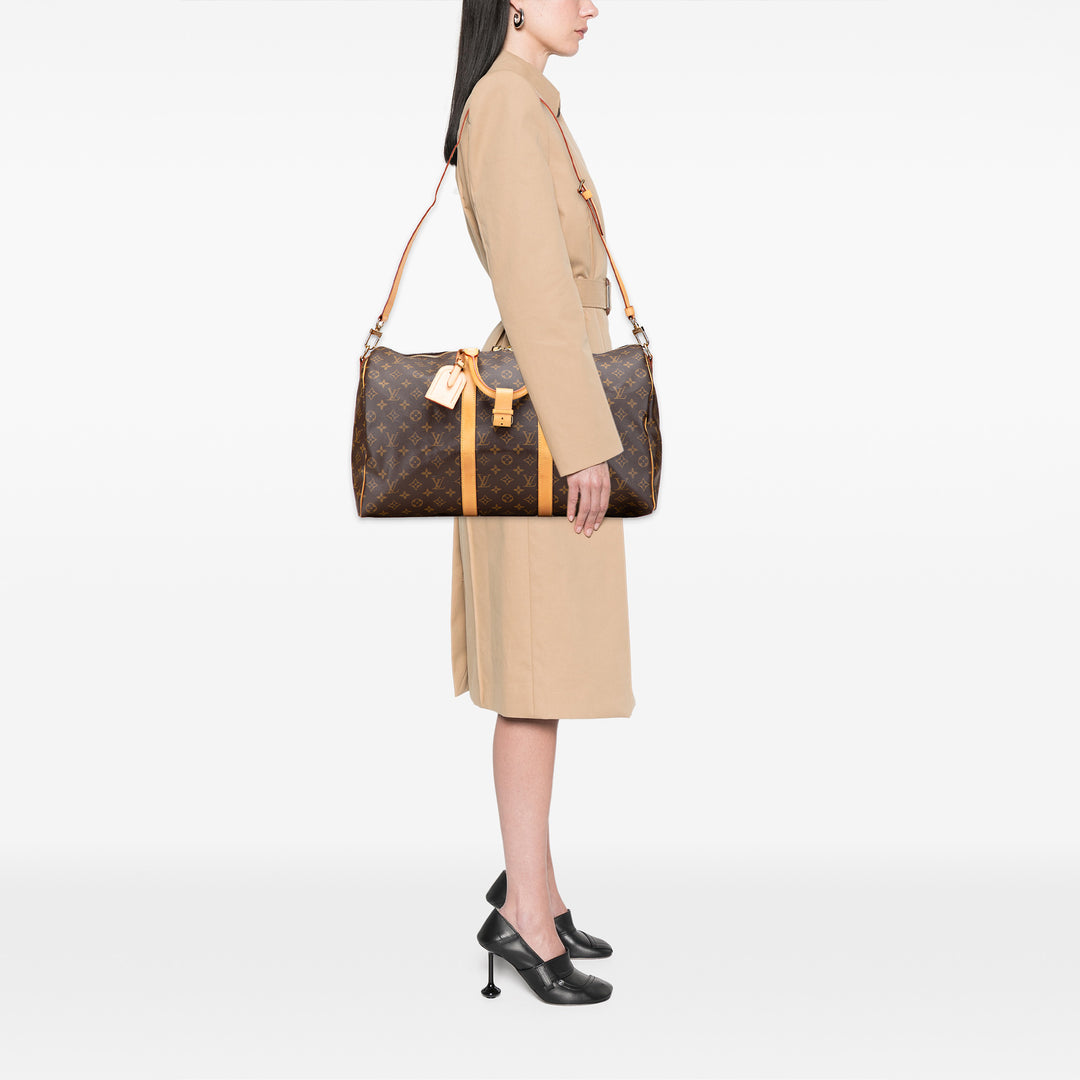 Monogram Keepall Bandouliere 50 Brown - Gaby Paris