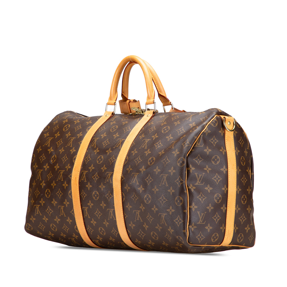 Monogram Keepall Bandouliere 50 Brown - Gaby Paris