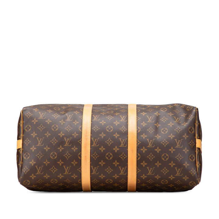 Monogram Keepall Bandouliere 50 Brown - Gaby Paris