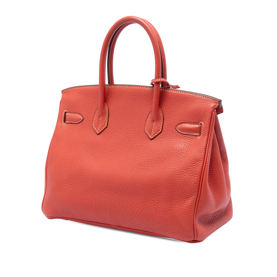 Hermès Clemence Birkin Retourne 30