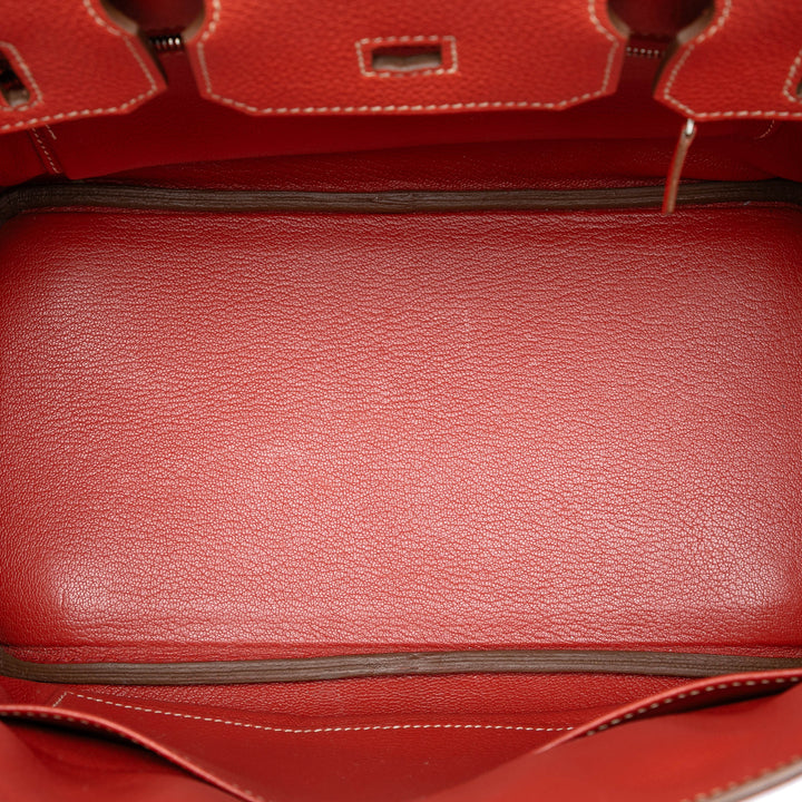 Hermès Clemence Birkin Retourne 30