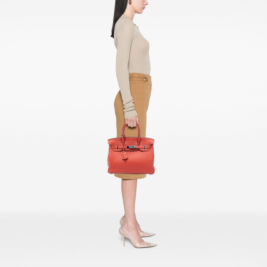 Hermès Clemence Birkin Retourne 30