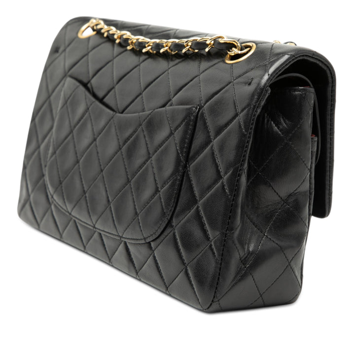 Chanel Medium Classic Cuir d’agneau Double rabat