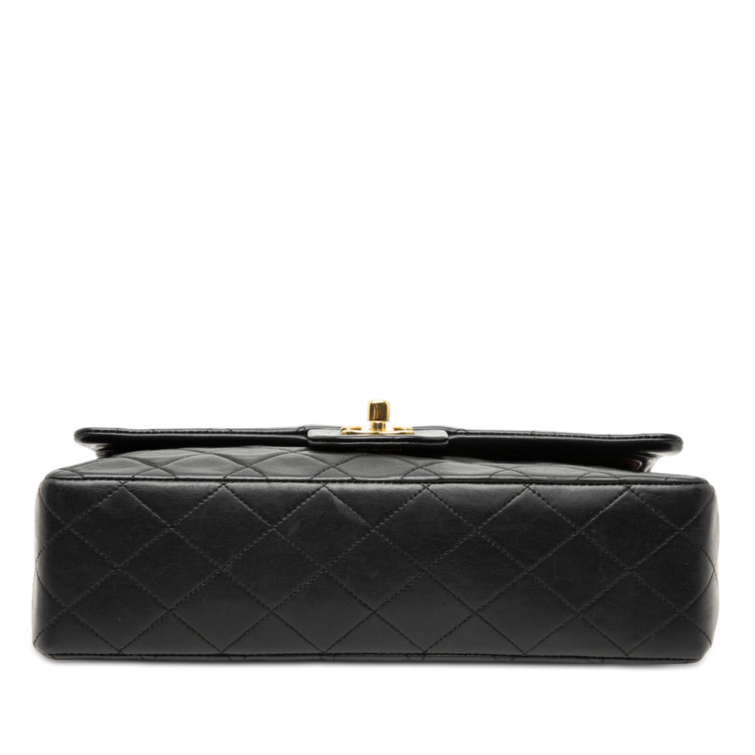 Chanel Medium Classic Cuir d’agneau Double rabat