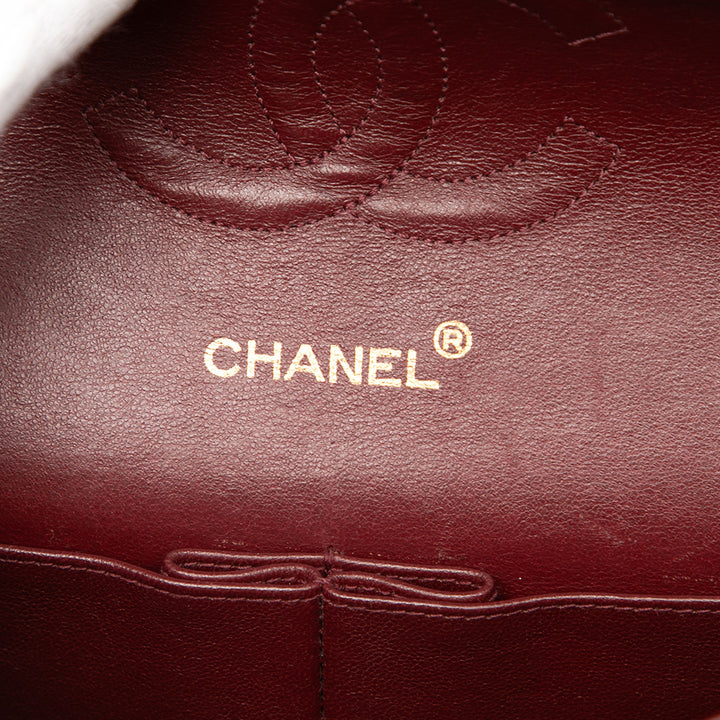 Chanel Medium Classic Cuir d’agneau Double rabat