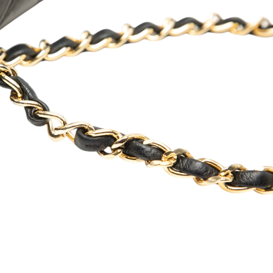 Chanel Medium Classic Cuir d’agneau Double rabat