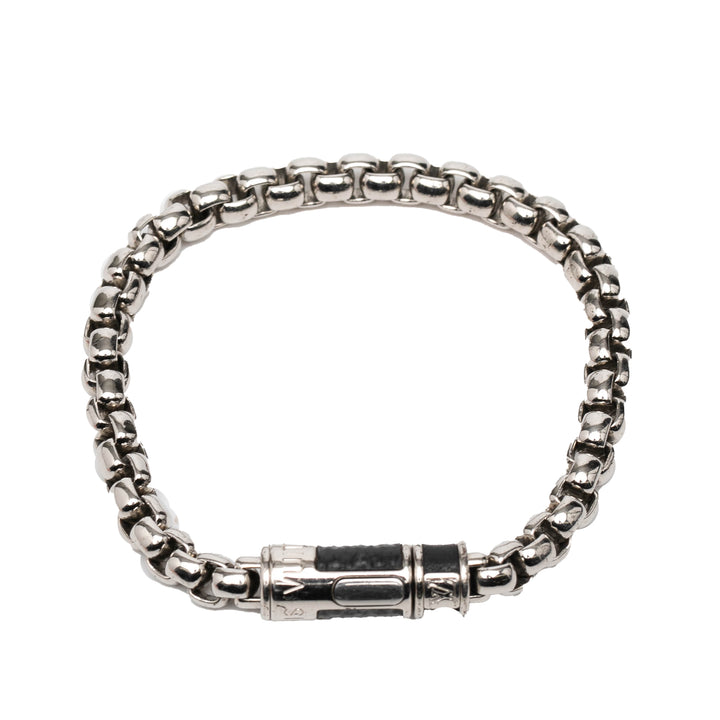 Louis Vuitton plaqué Monogram Eclipse Chain Bracelet