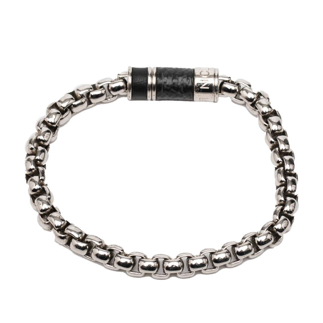 Louis Vuitton plaqué Monogram Eclipse Chain Bracelet
