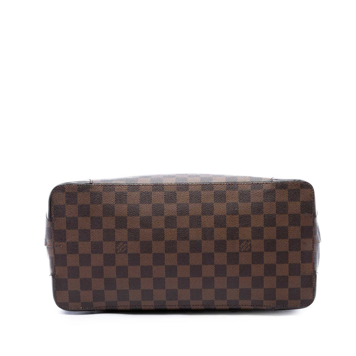 Louis Vuitton Hampstead MM Damier Ébène Marron – vue 3 – GABY PARIS