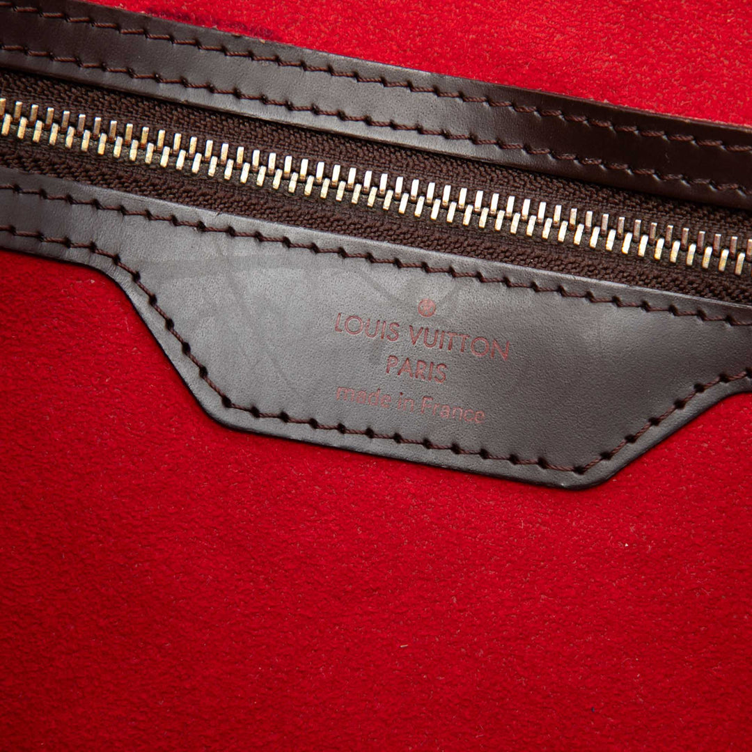 Louis Vuitton Hampstead MM Damier Ébène Marron – vue 5 – GABY PARIS