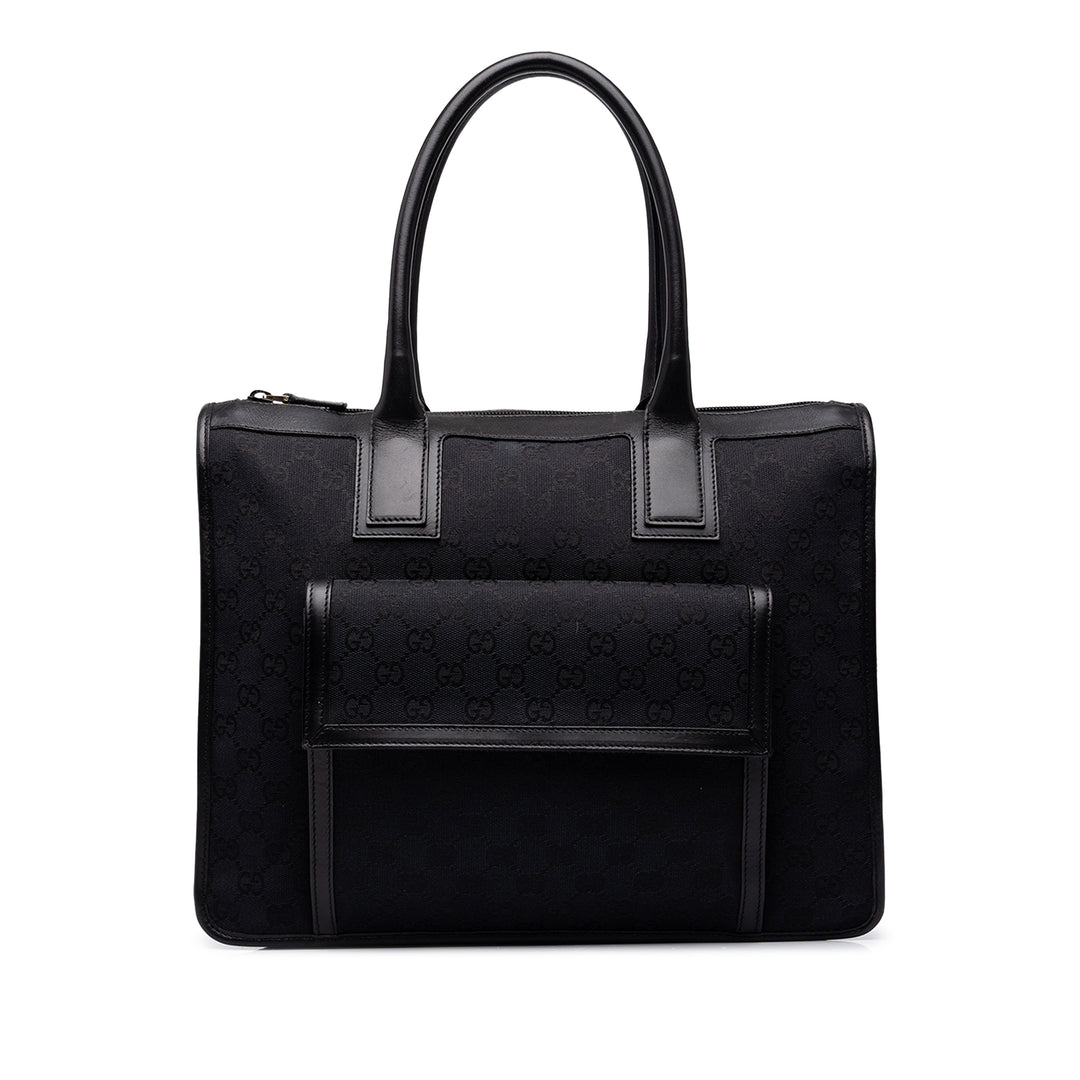 Gucci Cabas GG Noir – vue principale – GABY PARIS