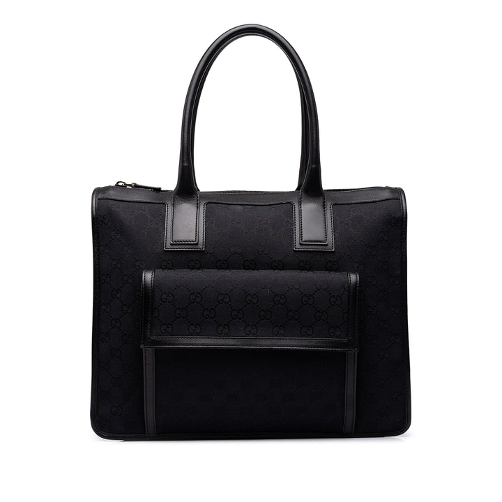 Gucci Cabas GG Noir – vue principale – GABY PARIS
