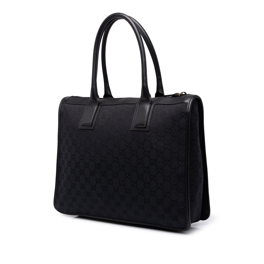 Gucci Cabas GG Noir – vue 2 – GABY PARIS