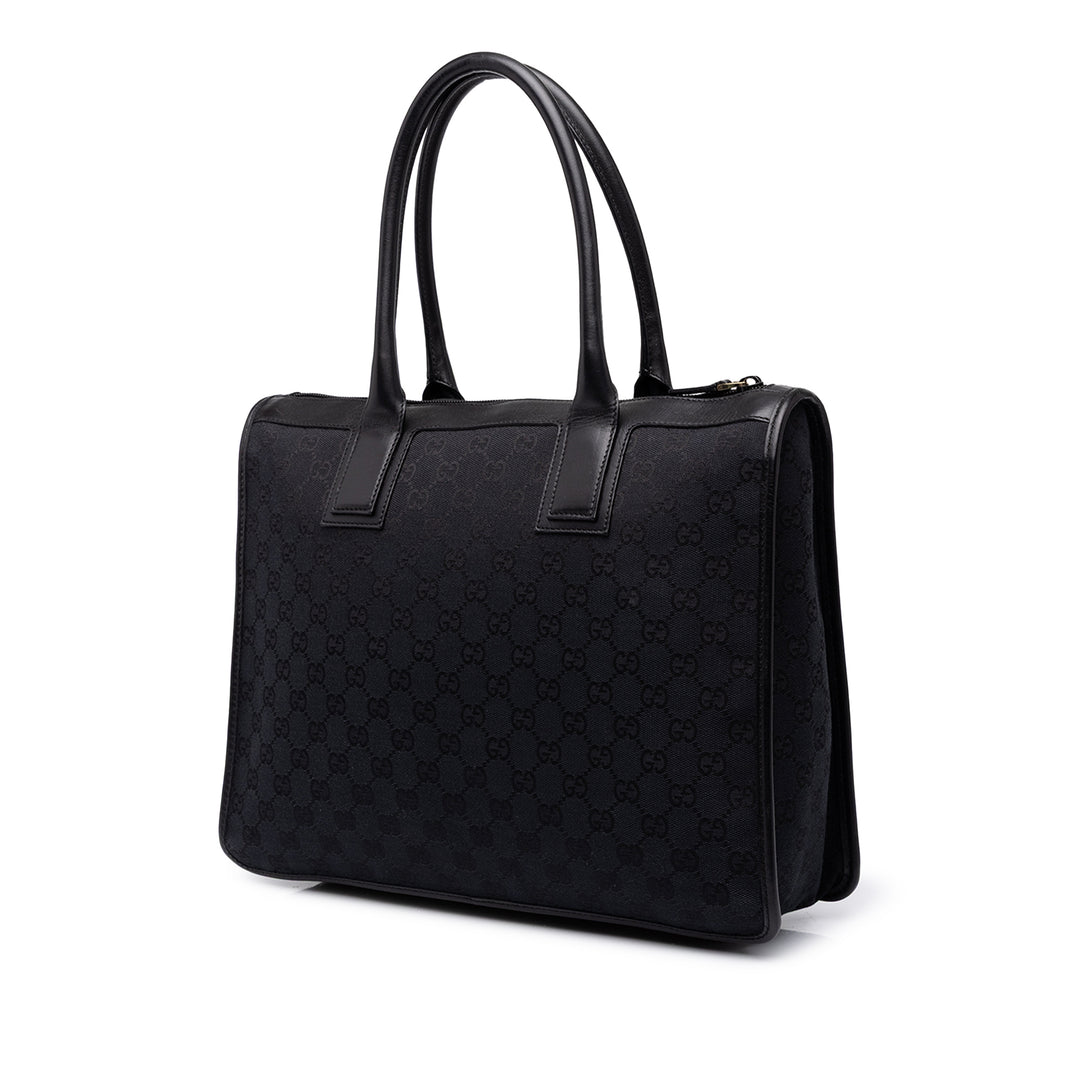 Gucci Cabas GG Noir – vue 2 – GABY PARIS