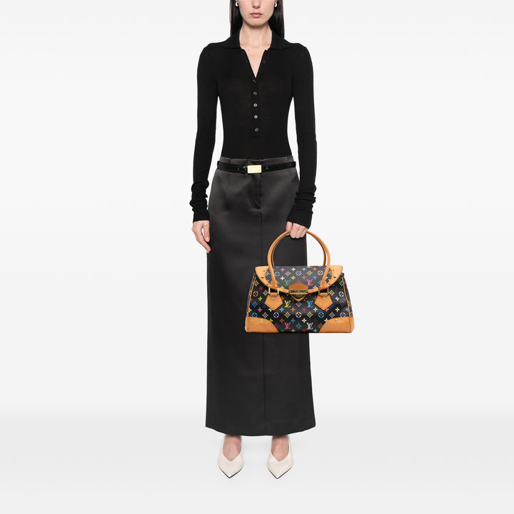 Monogram Multicolore Beverly GM Black - Gaby Paris