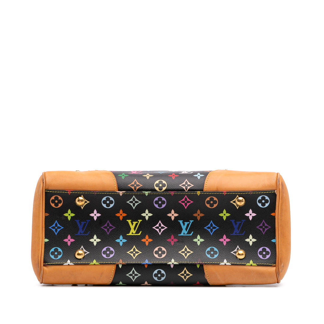 Monogram Multicolore Beverly GM Black - Gaby Paris