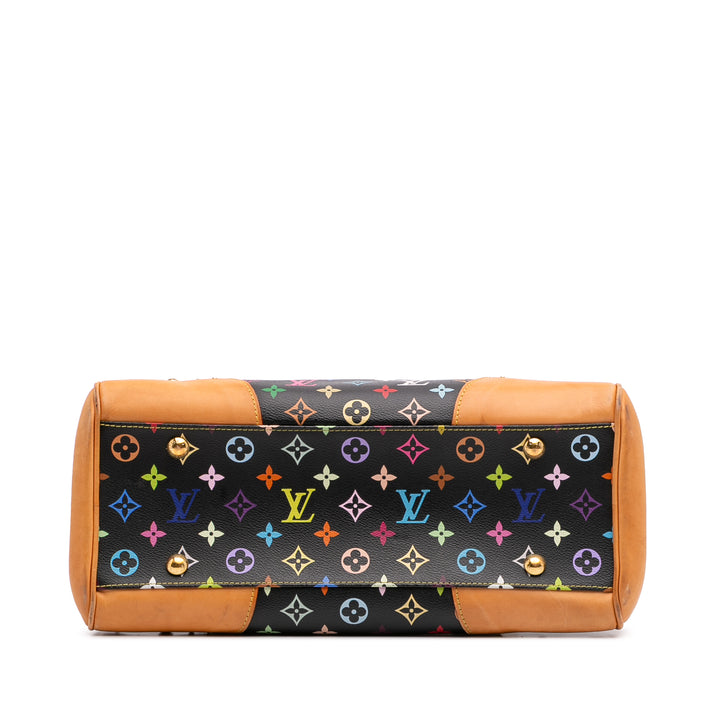 Monogram Multicolore Beverly GM Black - Gaby Paris