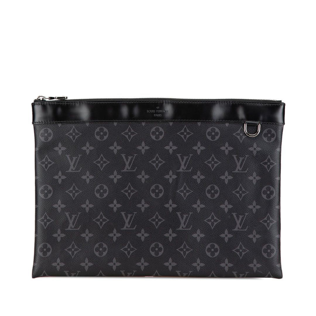 Monogram Eclipse Discovery Pochette GM Black - Gaby Paris