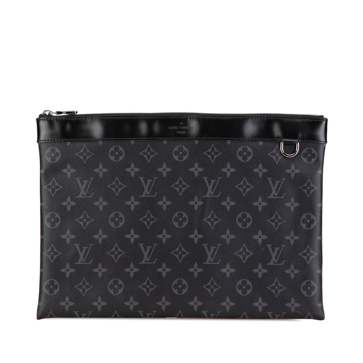 Monogram Eclipse Discovery Pochette GM Black - Gaby Paris