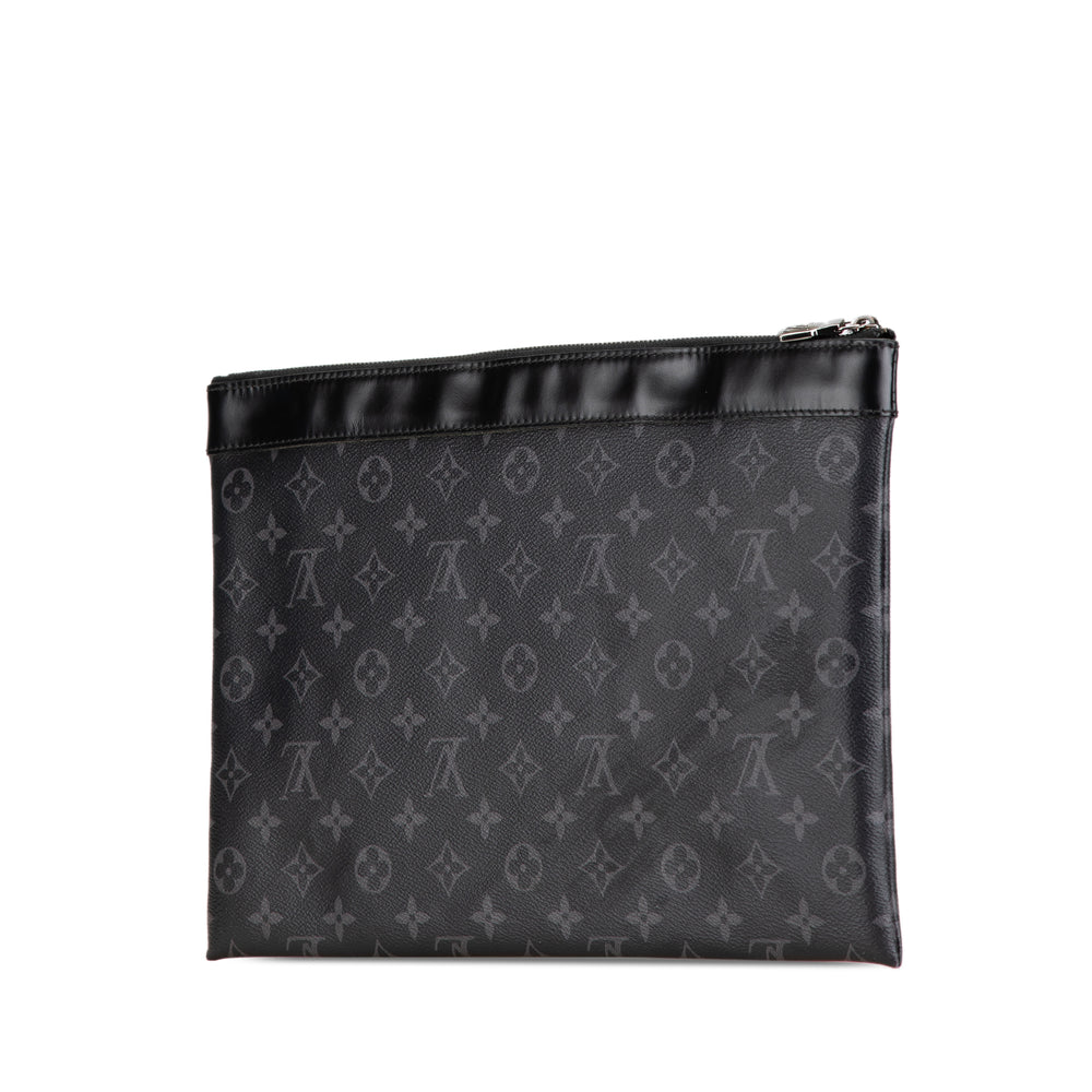 Monogram Eclipse Discovery Pochette GM Black - Gaby Paris