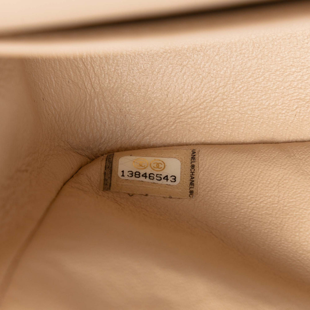 Chanel Medium Classic Cuir d’agneau Double rabat